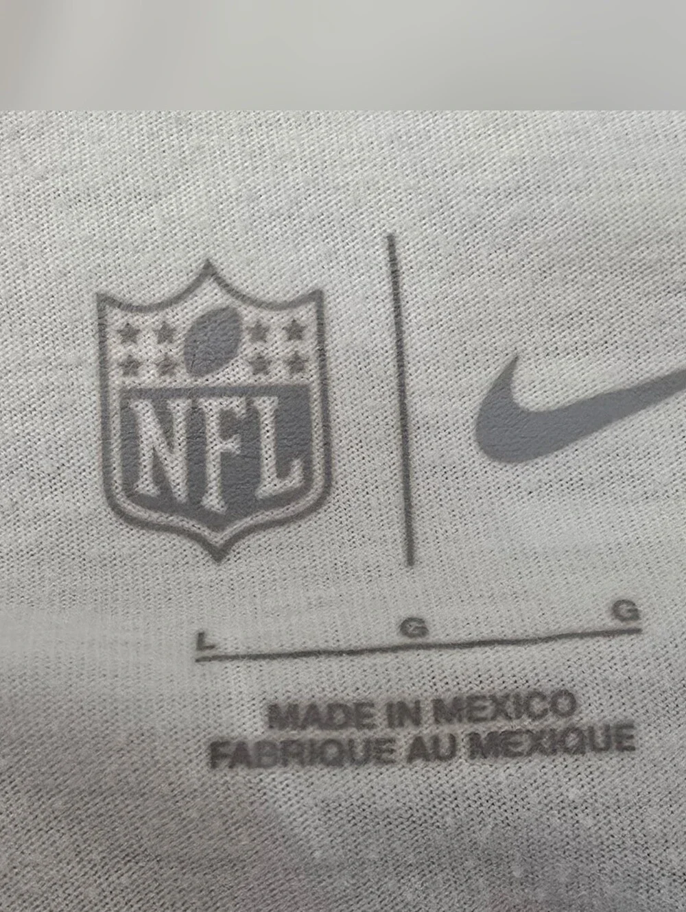 NFL Dallas Cownoy Logo Tee by Nike Size L - Picture 5 of 7